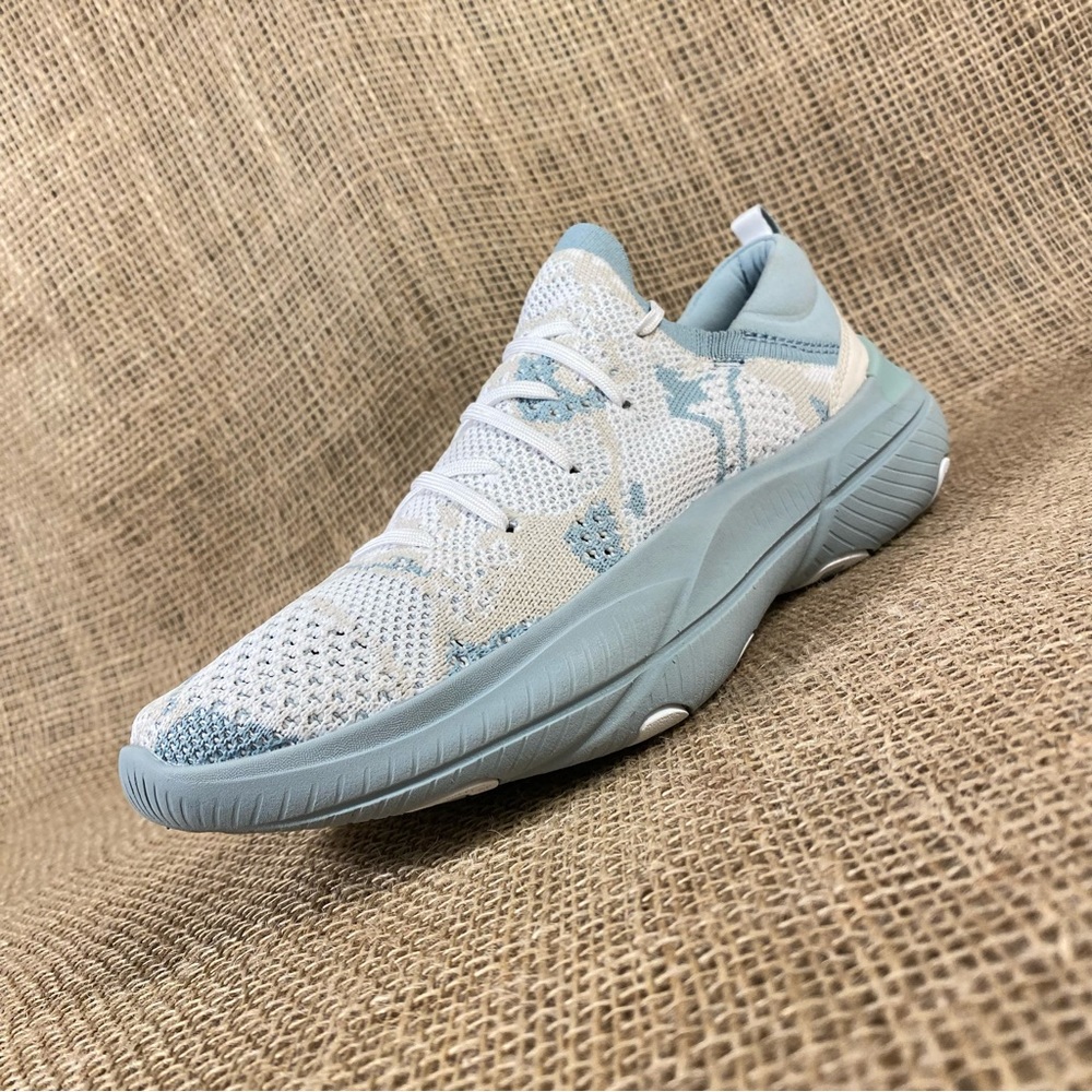 SOREL Running Shoes  Explorer Blitz Stride Lace Blue White Tan Women's Size 7.5